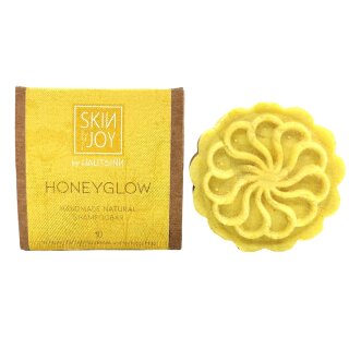 Honeyglow Shampoobar, festes Haarshampoo von HautSinn